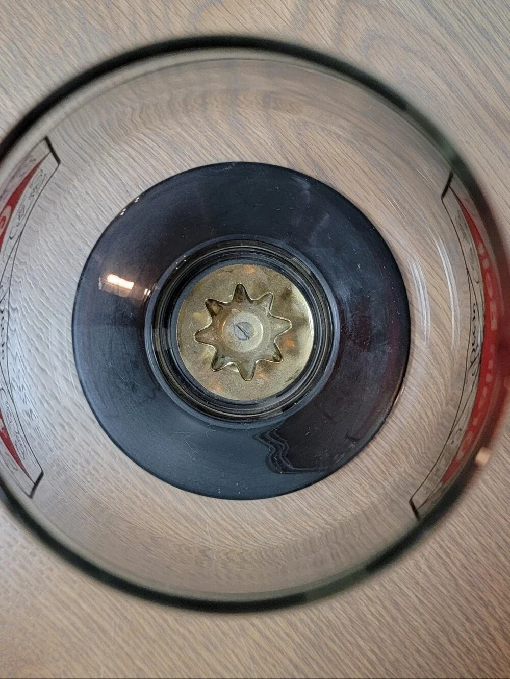 Vintage Grain Belt Hurricane Candle Holder